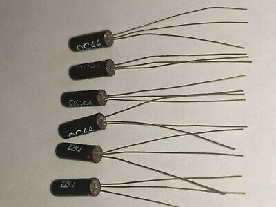 OC44  Mullard FUZZ Transistor Germanium VINTAGE Nos HFE 80/120      Lot 2 Pieces