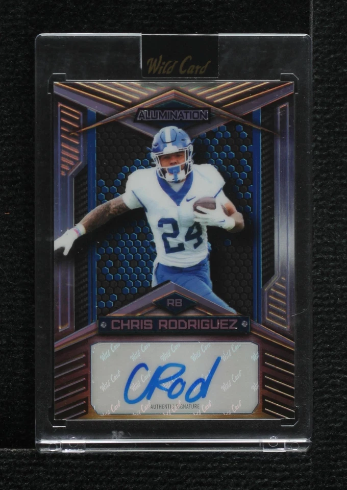 2023 Wild Card Alumination Draft Chris Rodriguez Jr. #AB-26