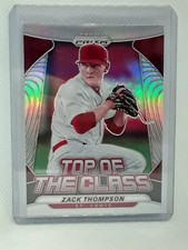 Zack Thompson 2020 Prizm Baseball - Top Of The Class SILVER - St Louis Cardinals
