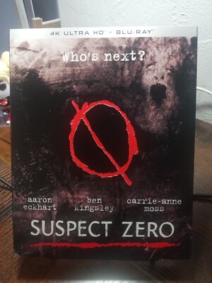 Suspect Zero (4K UHD/BD, 2004) w/ Slip Cover