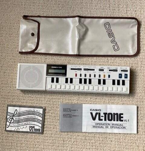 Vintage Casio VL-Tone VL1 Electronic music instrument and
