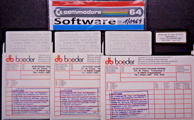 COMMODORE 64/128 -- SUPER-GAMES C64/C128 VOLUME 13-15 (3 DISKS)
