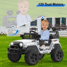 12V Kids Ride On Truck Toddlers Battery Powered Electric Vehicle Remote Control