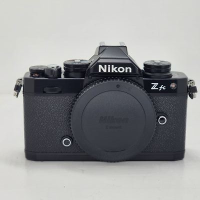 Nikon Zfc Mirrorless Camera (Body Only, Black) No box | eBay