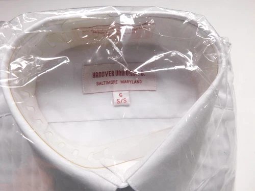 Formal White Short Sleeve Shirt 6 Women's US Military Mess Dress P/C Uniform NEW - Picture 2 of 5