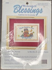 Weekenders Blessings Needlepoint "God Hears Our Prayers"