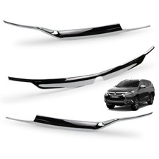 Chrome Line Front Grille Trim Cover For Mitsubishi Pajero Sport Suv 2016 2018