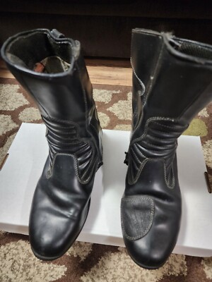 Tourmaster Black  Mortocycle Riding Boots Size 11 Tourmaster Response WP 3.0 Mens Motorcycle Boots Black 11  main image 4