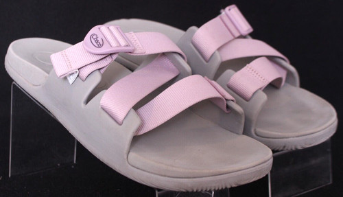 Chaco Chillos Purple Gray Slip-On strap Slides Sandals Shoes Women's US 11