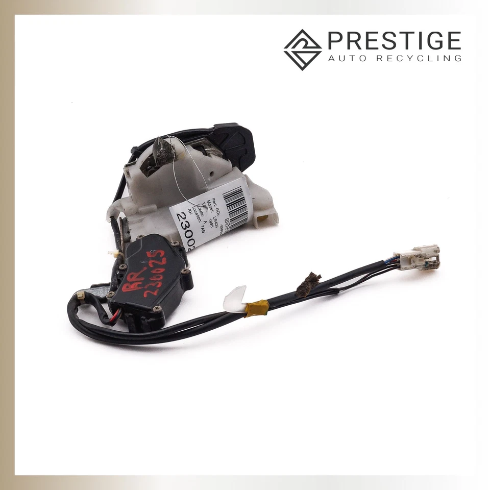 Actuador de pestillo de cerradura de puerta trasero derecho LEXUS LS400 1995-1997 69330-50020 OEM Foto 3 de 4