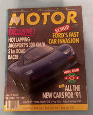 Modern Motor mag Mar 1991, Ford's Fast Car Invsion, Jagsport's 300KM/H,