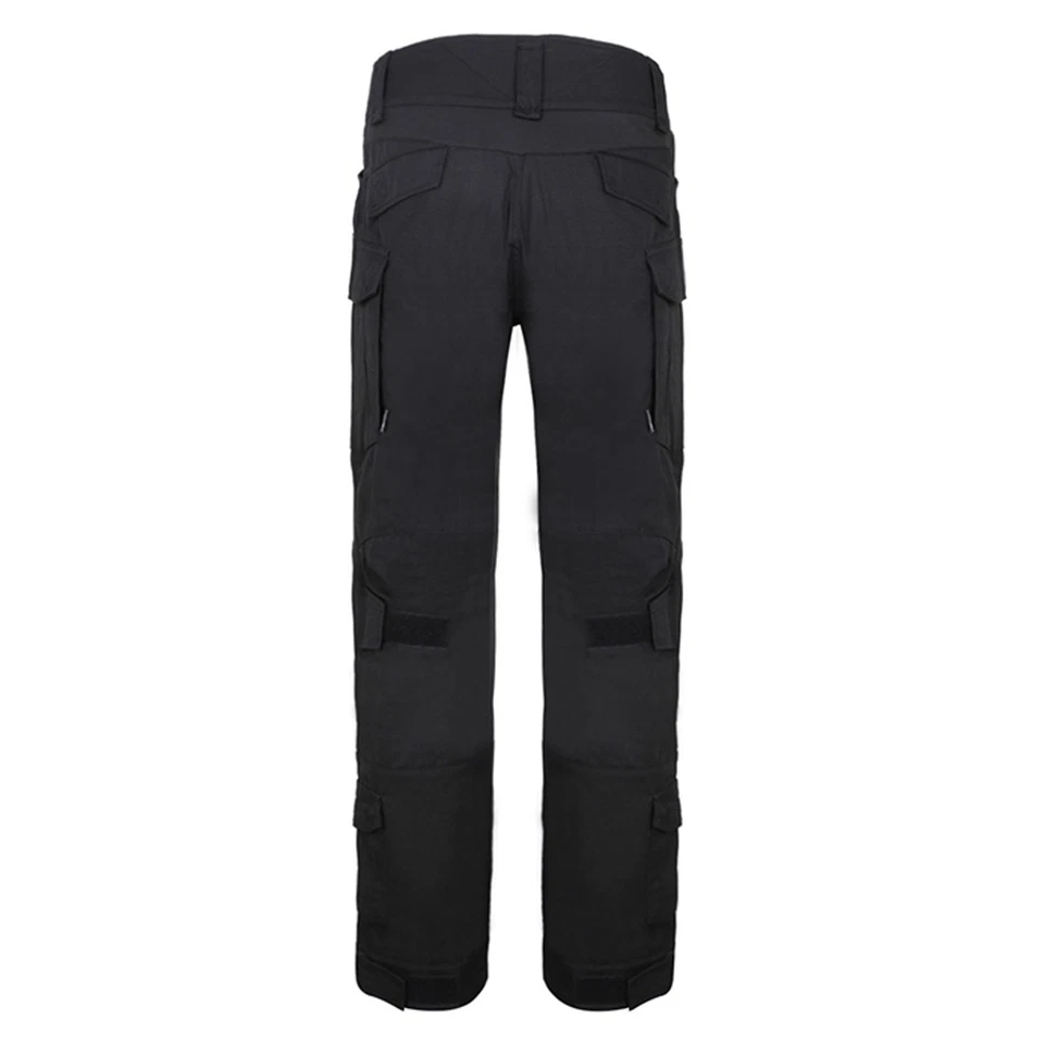 Pantalones de Combate Emerson G2 Tácticos BDU Ejército Pantalones de Carga con Rodilleras Negros Foto 2 de 4