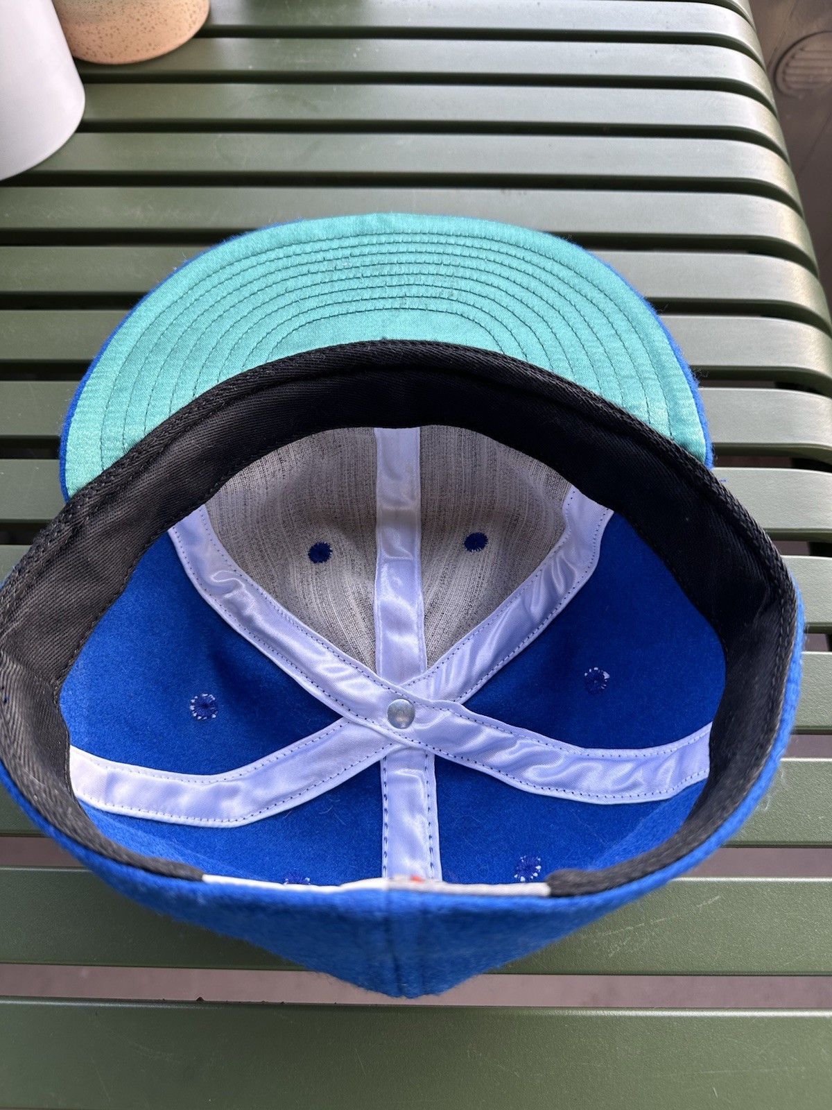 Ebbets Field Flannels Wool Fitted Baseball Cap Ha… - image 7