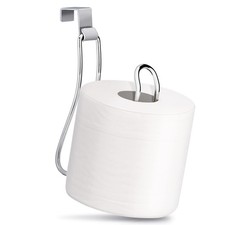 Over the Tank Toilet Paper Holder, Metal Toilet Paper Holder, Chrome
