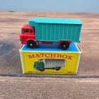 Matchbox Refrigerator Truck No 44 Red Teal Excellent Lesney GMC Diecast Boxed