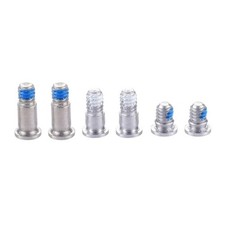 6 PCS Silver Bottom Case Screws for 13 Inch MacBook Pro Retina A1708 A2159
