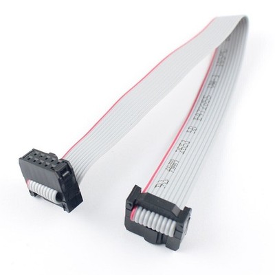 1Pcs Extension IDC Ribbon   Cable Wire 2x5 10 Pin 2.54mm Pitch L= 20CM #vn