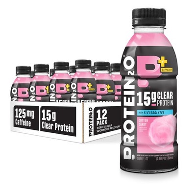 15g Whey Protein Isolate Hydration Drink Plus Energy & Focus, 350mg of Electr...