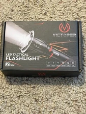 Victoper LED Flashlight 2 Pack, Bright 3500 Lumens Tactical Torch High Lumens...