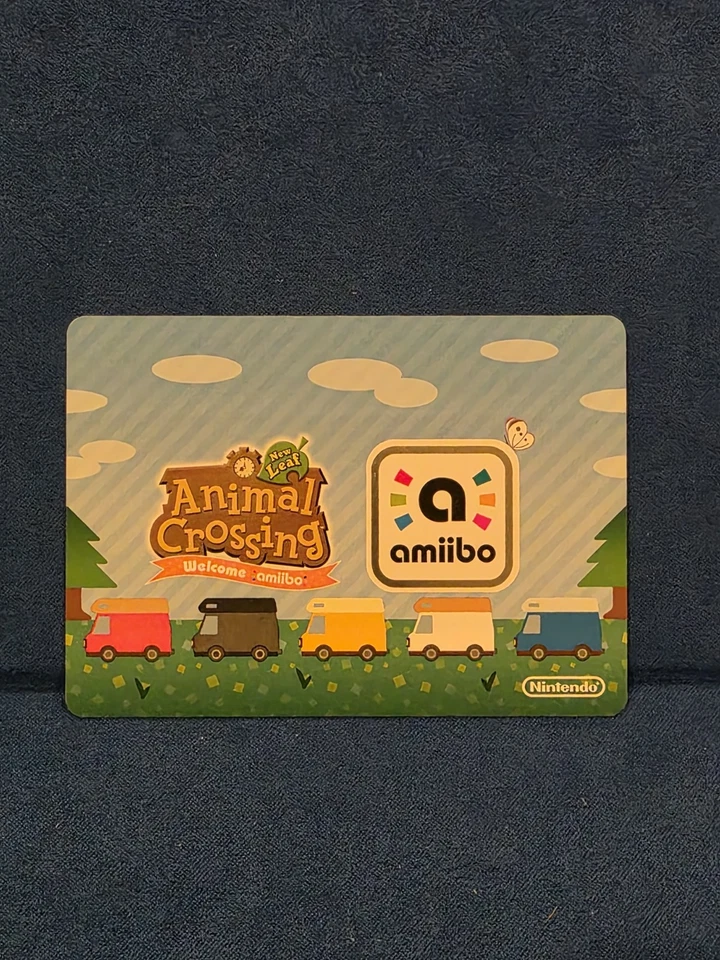 Tarjeta de autocaravana Hopkins #02 Animal Crossing Welcome amiibo nueva hoja versión NA AUTÉNTICA Foto 2 de 2