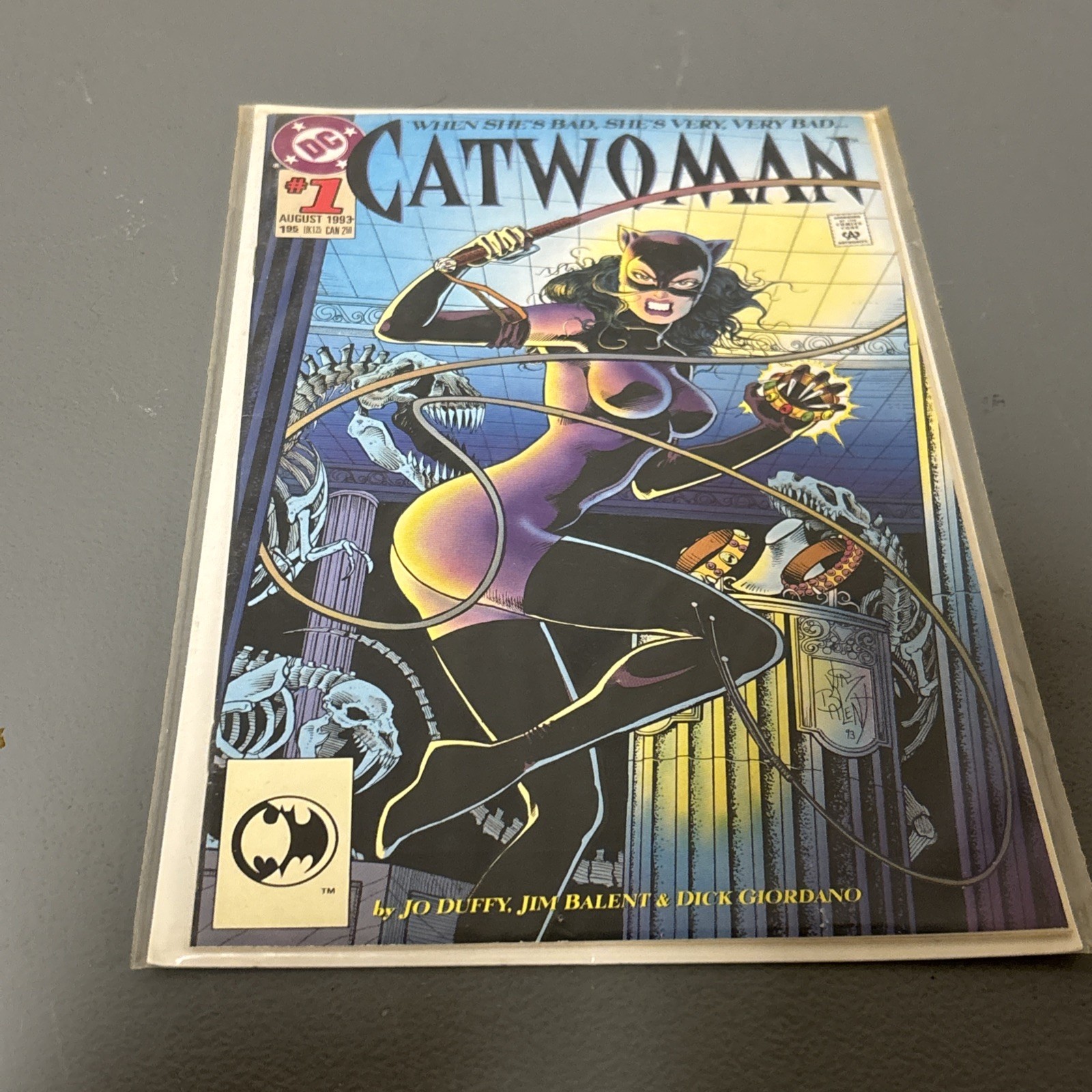 CATWOMAN #1  1993 DC Comics - Jim Balent art/cover - Embossed cover