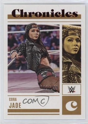 2023 Panini Chronicles WWE Red 72/199 Cora Jade #95 3wu