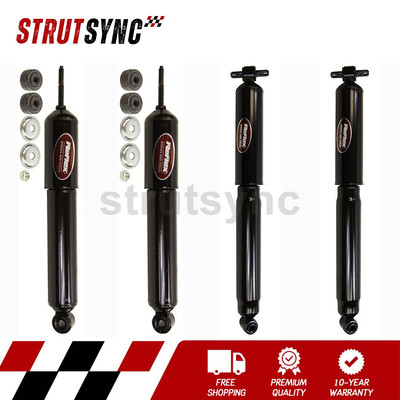 Front & Rear Shock Absorbers Kit Monroe Reflex For GMC Canyon Chevy Colorado