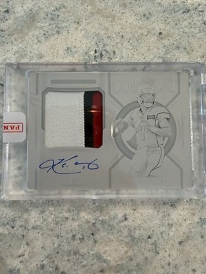 2020 Panini National Treasures Kyler Murray CS-KM 1/1 Auto Player/Game Worn