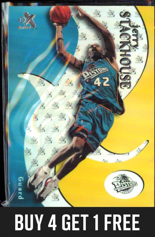 Jerry Stackhouse 1999-00 E-X #51 Detroit Pistons