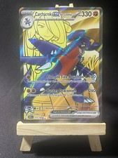 Carte Pokémon Carchacrok ex de Cynthia 215/182 EV 10 Rivalités Destinées FR Neuf
