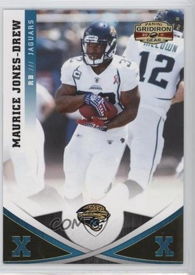 2011 Panini Gridiron Gear Gold X's 54/100 Maurice Jones-Drew #44 0a1