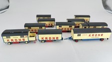 Preiser 1:87 H0 Set Cirque Krone 10 voitures autocollants sans emballage...