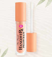 Too Faced Hangover Pillow Balm Lip Treatment Mango Kiss 0.33oz / 10ml NEW SEALED