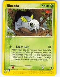 Nincada 68/97 EX Dragon Common
