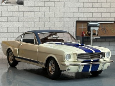1:18 *BOXED* ACME 1966 FORD SHELBY MUSTANG GT350 PROTOTYPE weiß A1801818 Modell!