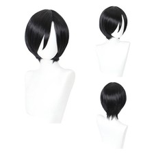 Game RE 4 Ada Wong Cosplay Wigs Halloween Props Heat resistant Synthetic Hair US
