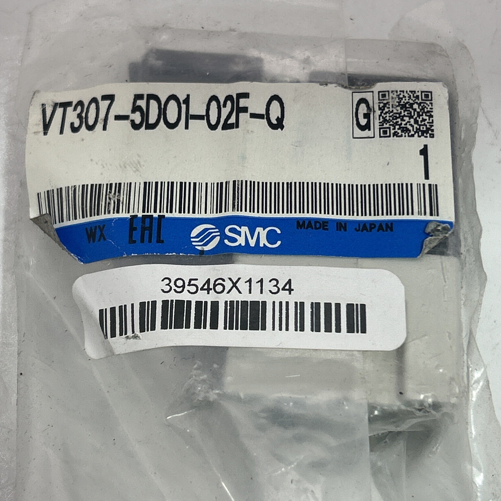 SMC VT307-5DO1-02F-Q vt/vo valve, VT3/VO3 SOL VALVE 3-PORT