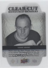 2012-13 Upper Deck Clear Cut Honoured Members 33/100 Eddie Shore #HOF-43 HOF li7