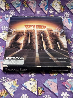 Vintage 1987 Beyond Zork Infocom Text RPG Complete DnD Fantasy Type Characters