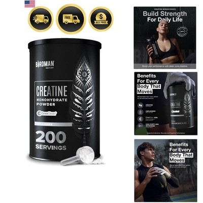 Micronized Creatine Monohydrate Powder, Muscle Recovery, Caffeine Free, Creat...