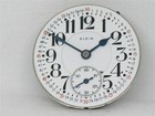 ANTIQUE ELGIN 19 JEWEL 16S BW RAYMOND GR 455 POCKET WATCH W/ MONTGOMERY DIAL — photo 2