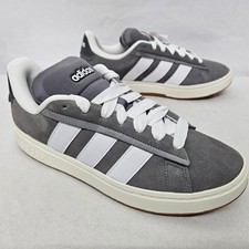 Adidas Grand Court Alpha 00s Sneakers JR0542 Grey White Gum Suede Men Size 11.5