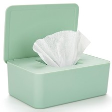 Baby Wipes Dispenser, Wipe Holder for Baby  Adult,Keeps Wet Tissue Fresh, No...