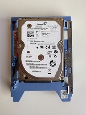 Lot of 2 Seagate 2.5” SATA Internal Hard Drives with Dell HDD Caddies