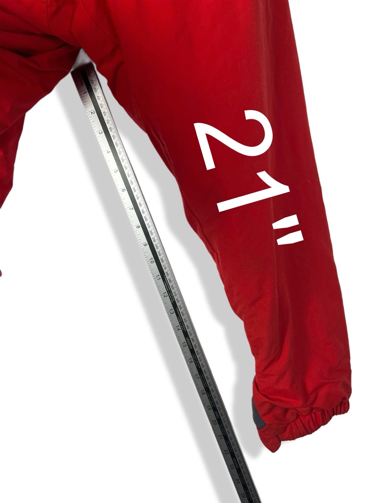 Vintage Patagonia Insulated Alpine Parka Jacket Red Blue Men’s M Made Hong Kong thumbnail 8