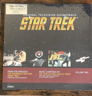 Star Trek Original Television Soundtrack Vol. Two 125g Vinyl Original Verpackt