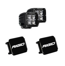 Rigid Industries D-series Pro Flood Led Light Set 202113 With Free Black Covers