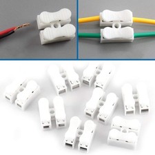 Push Quick Wire Cable Connector,White Wiring Terminal ,100Pcs