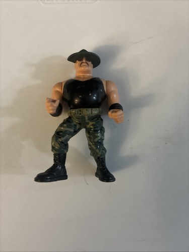 Sgt. Slaughter WWF WWE Wrestling 1991 Hasbro Vinta...
