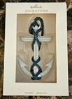 Hallmark Signature Anchor Steadfast Honest Strong Christmas Holiday Ornament NEW — photo 1